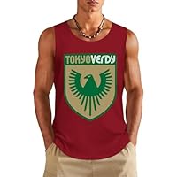 Amazon.co.jp: メンズ タンクトップ 東京ヴェルディ スポーツ 袖